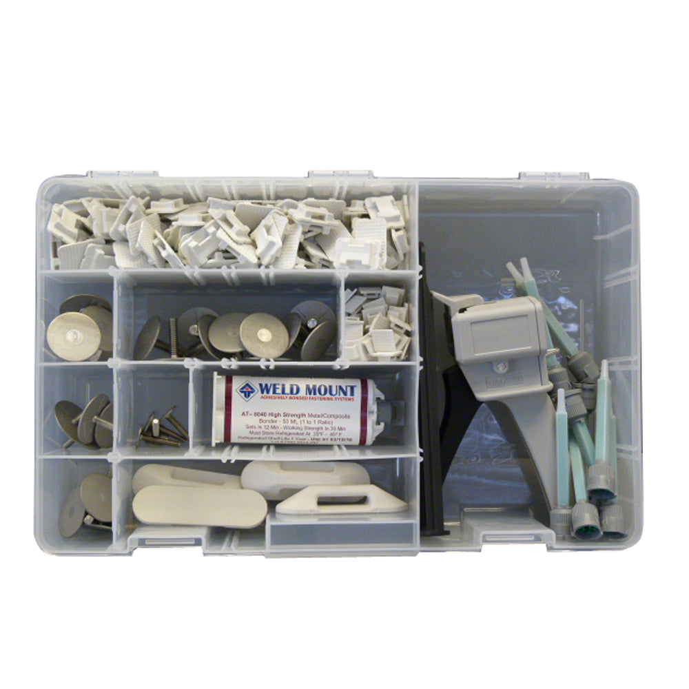 Weld Mount Executive Adhesive & Fastener Kit w/AT-8040 Adhesive [1001003] | Tools by Weld Mount 
