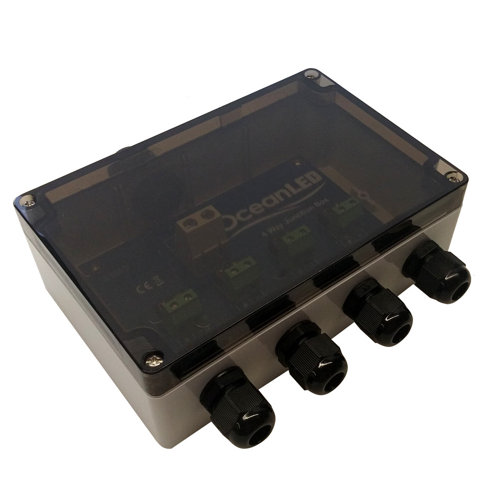 OceanLED Standard 4-Way Junction Box [019901] | Accessories by OceanLED 