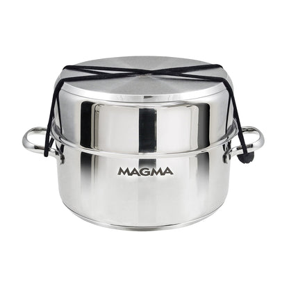 Magma 7 Piece Induction Non-Stick Cookware Set - Stainless Steel