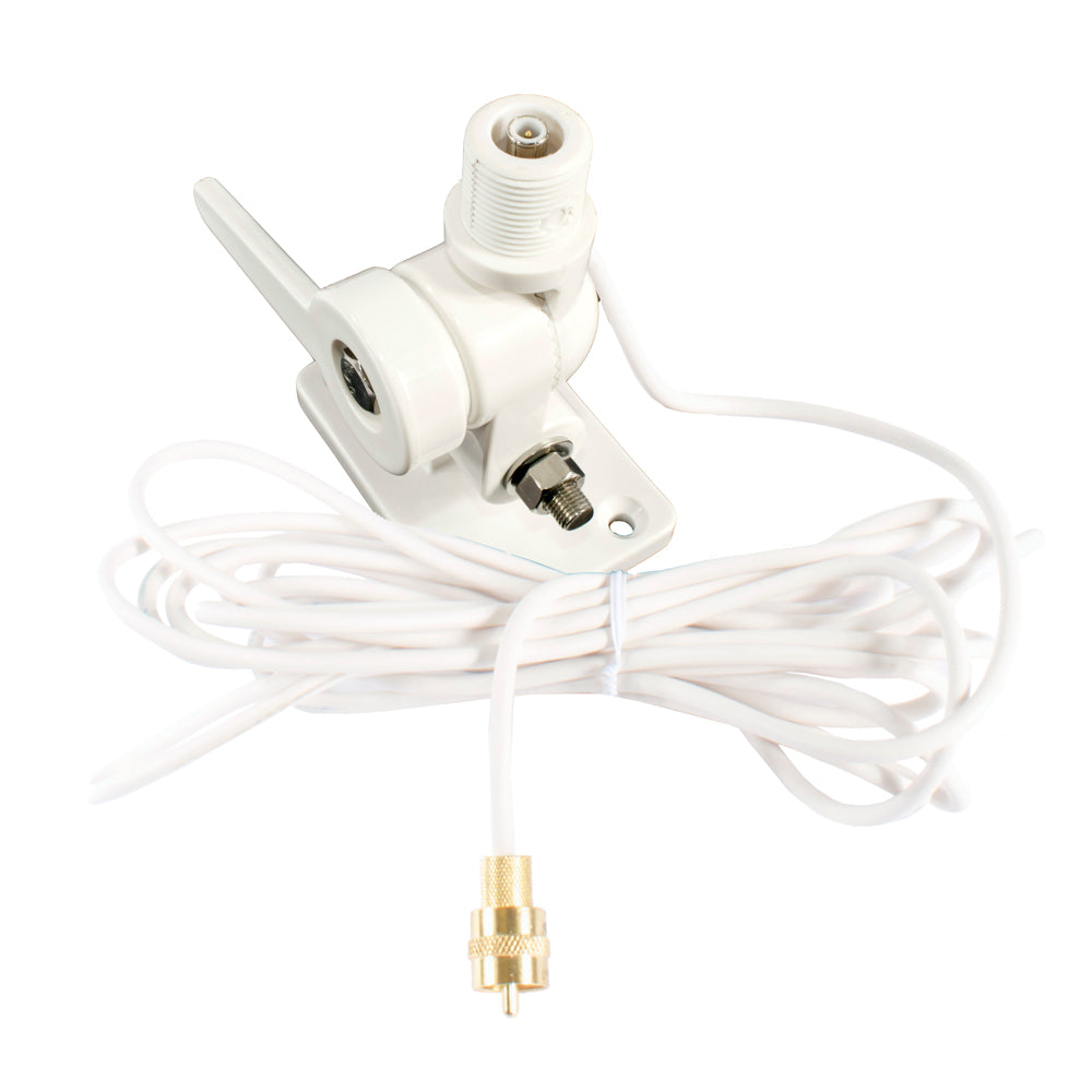 Shakespeare Quick Connect Nylon Mount w/Cable f/Quick Connect Antenna [QCM-N] | Antenna Mounts & Accessories by Shakespeare 