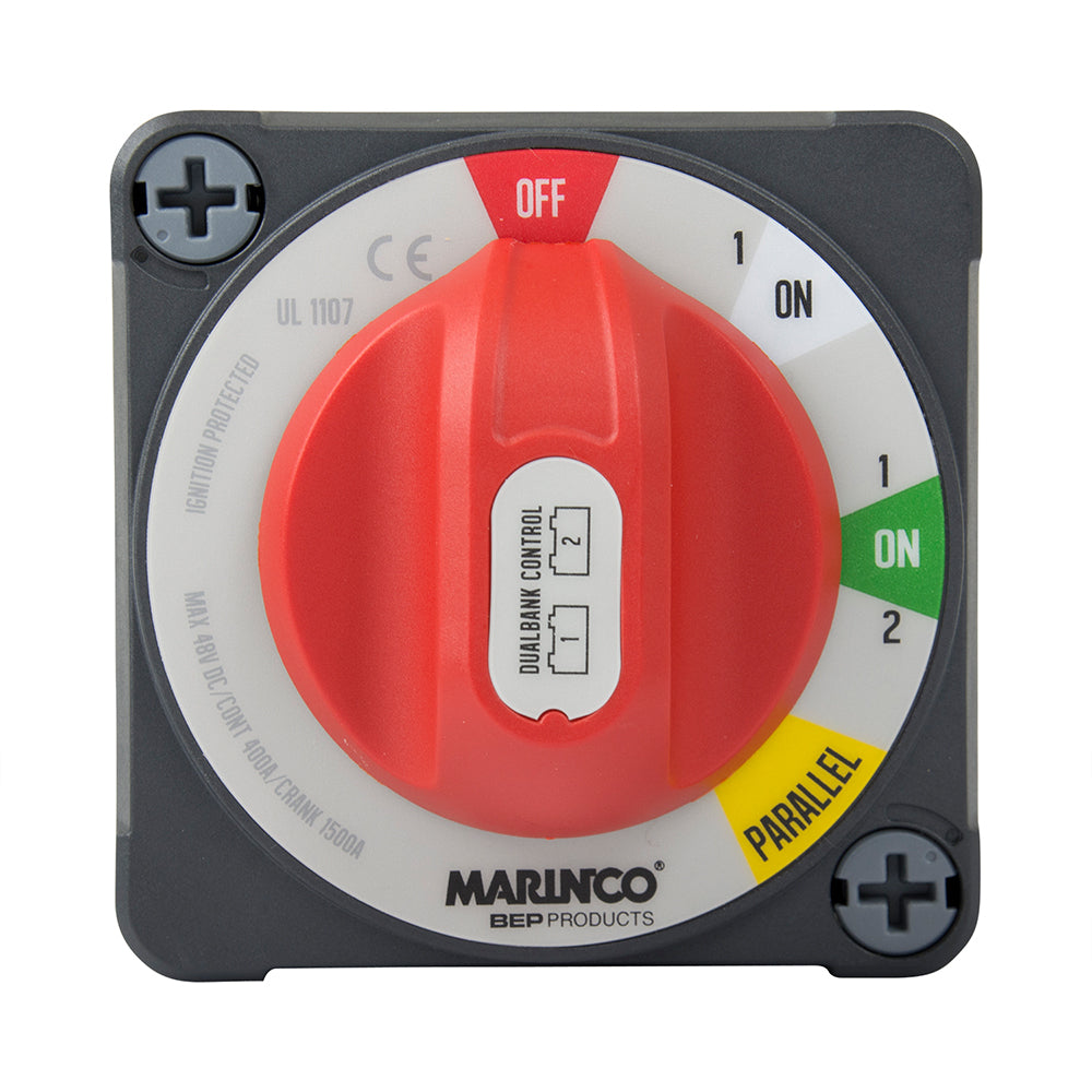 BEP Pro Installer 400a EZ-Mount Dual Bank Control Battery Switch - MC10 [772-DBC-EZ] | Battery Management by BEP Marine 