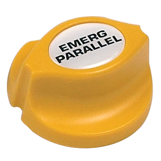 BEP Emergency Parallel Battery Knob - Yellow - Easy Fit [701-KEY-EP] | Accessories by BEP Marine 