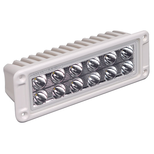 Lumitec Maxillumeh60 - Flush Mount Flood Light - White Housing - White Dimming [101336] | Flood/Spreader Lights by Lumitec 