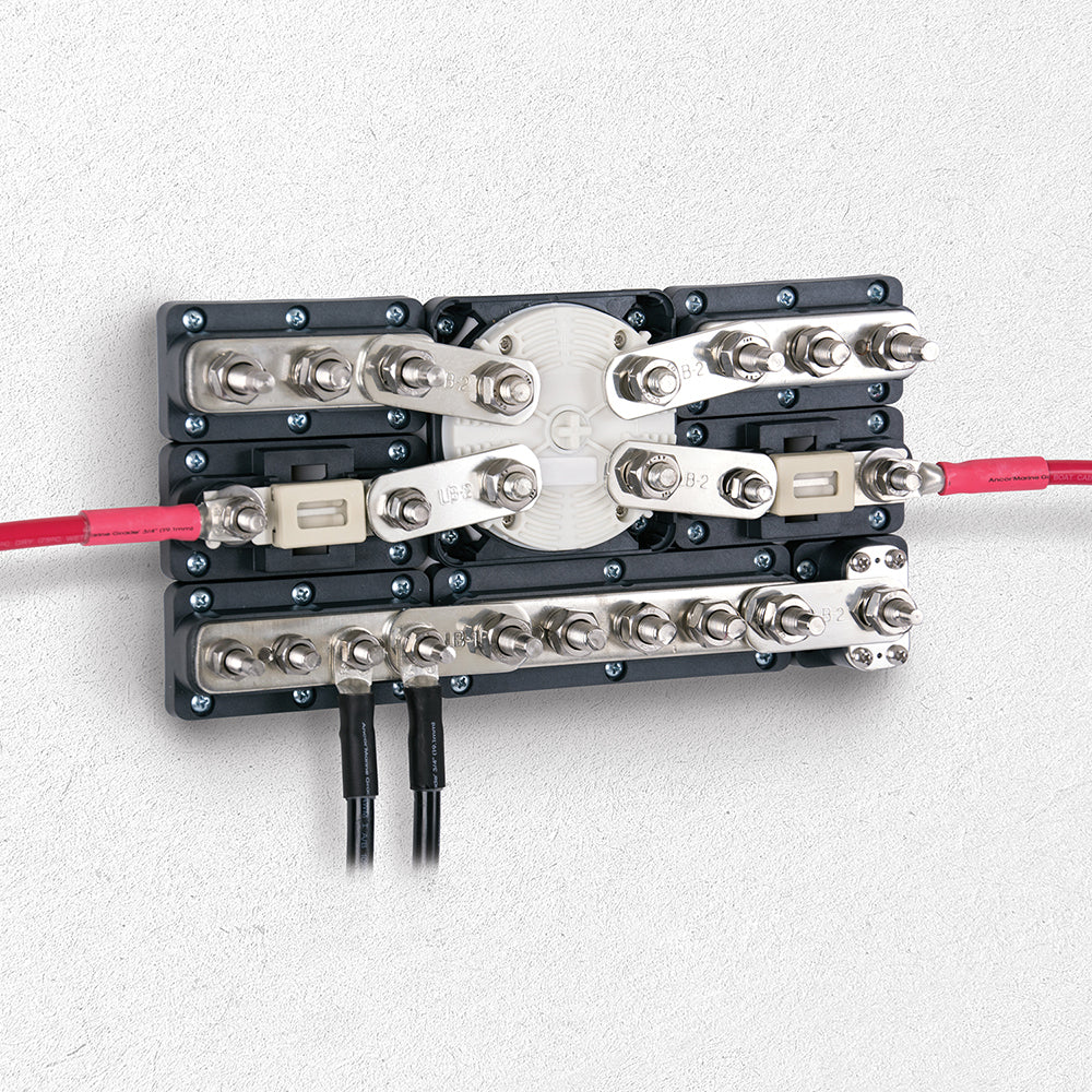 BEP Pro Installer 3 Stud Bus Bar - 650A [777-BB3S-650] | Busbars, Connectors & Insulators by BEP Marine 