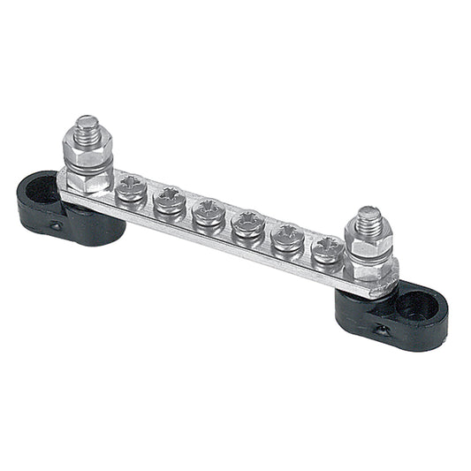 BEP Pro Installer Bus Bar - 6 Way - 100A [BB-6W-2S/DSP] | Busbars, Connectors & Insulators by BEP Marine 