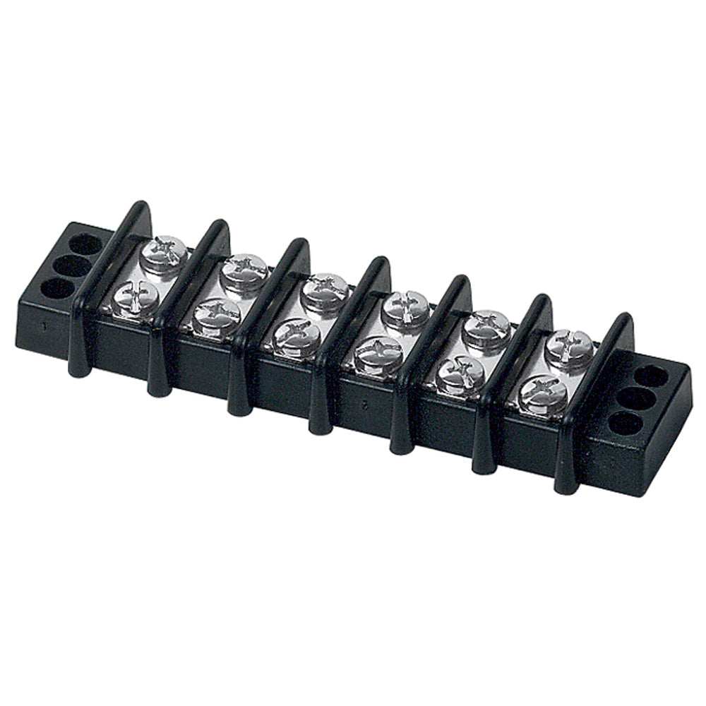 BEP Pro Installer Terminal Block - 6 Way - 30A [TB-118-6P/DSP] | Busbars, Connectors & Insulators by BEP Marine 