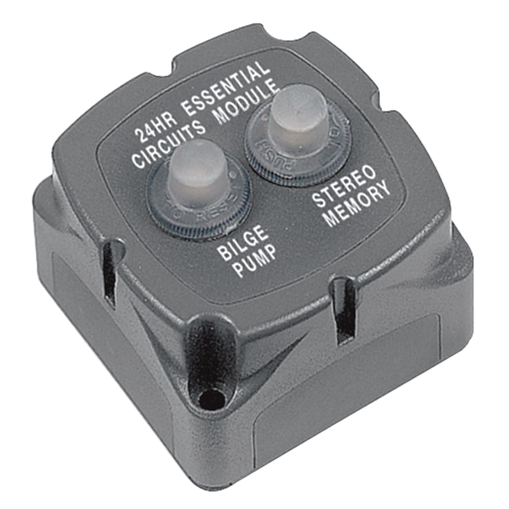 BEP 24-Hour Essential Circuits Module - 2 x 10A [706-2W] | Circuit Breakers by BEP Marine 