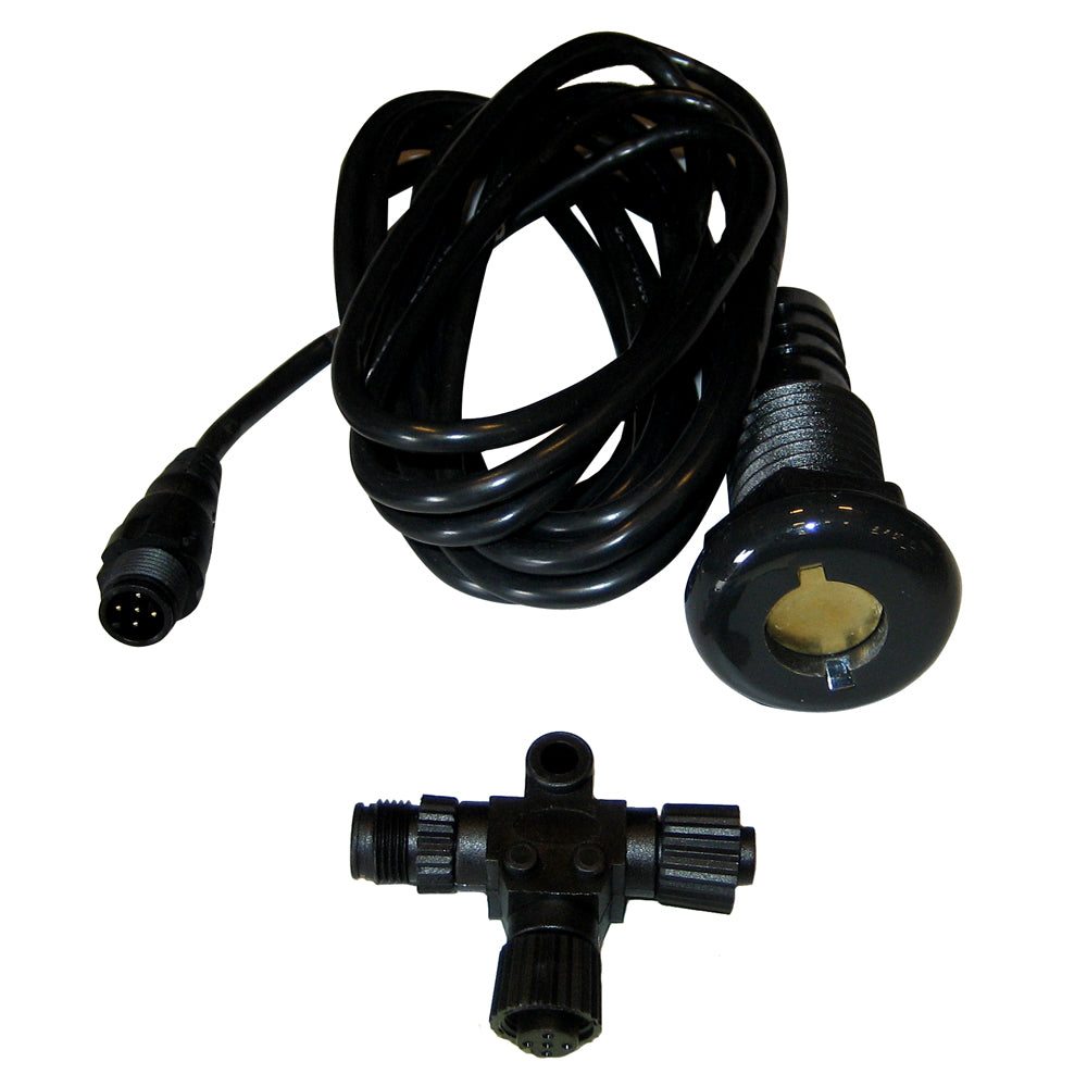 Navico Temperature Sensor Thru-Hull [000-11521-001] | NMEA Cables & Sensors by Lowrance 