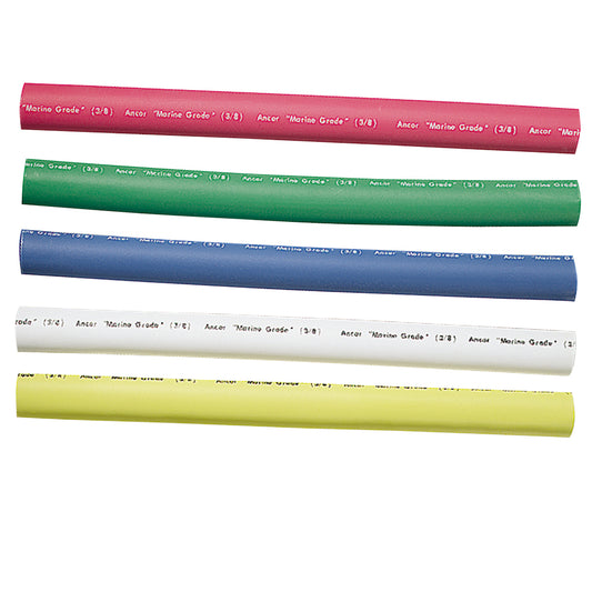 Ancor Adhesive Lined Heat Shrink Tubing - 5-Pack, 6", 12 to 8 AWG, Assorted Colors [304506] | Wire Management by Ancor 