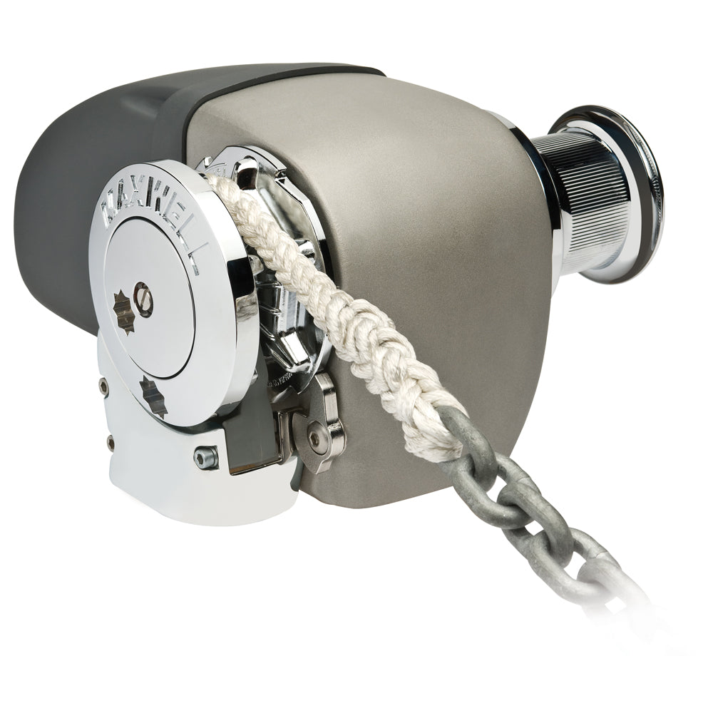 Maxwell HRC 10-8 Rope Chain Horizontal Windlass 5/16" Chain, 5/8" Rope 12V, with Capstan [HRC10812V] | Windlasses by Maxwell 