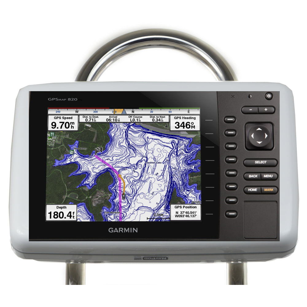 NavPod GP1800-12 SailPod Pre-Cut f/Garmin 820 / 820XS / 840 / 840XS [GP1800-12] | Display Mounts by NavPod 