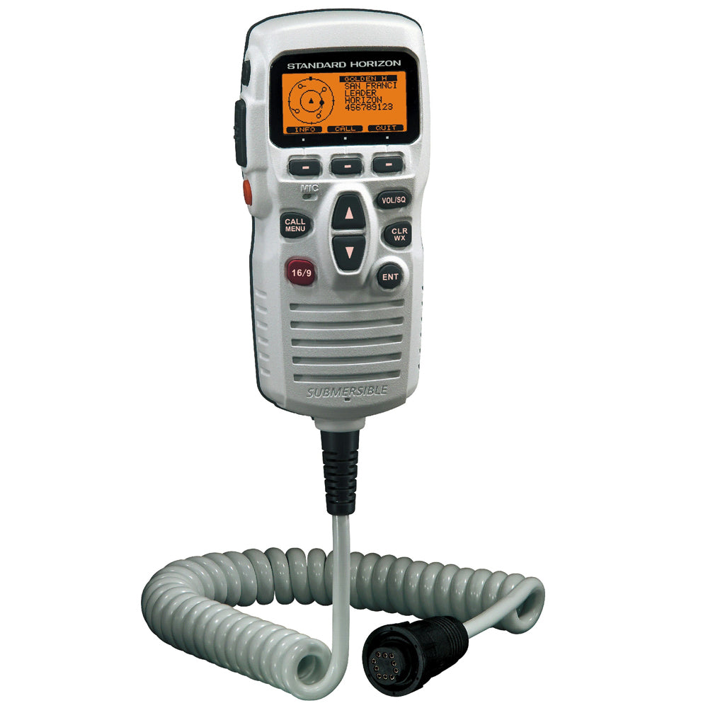 Standard Horizon RAM3+ Remote Station Microphone - White [CMP31W] | Accessories by Standard Horizon 