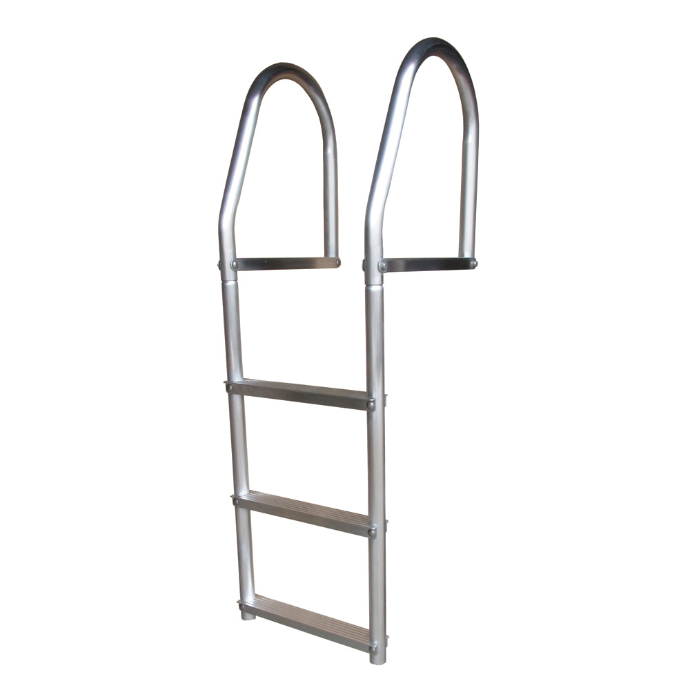 Dock Edge Fixed Eco - Weld Free Aluminum 3-Step Dock Ladder [2073-F] | Ladders by Dock Edge 