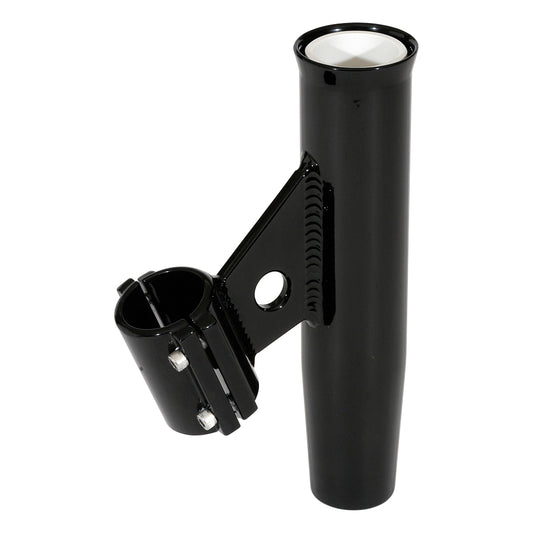 Lee's Clamp-On Rod Holder - Black Aluminum - Vertical Mount - Fits 1.050 O.D. Pipe [RA5001BK] | Rod Holders by Lee's Tackle 