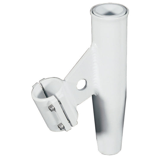 Lee's Clamp-On Rod Holder - White Aluminum - Vertical Mount - Fits 1.050 O.D. Pipe [RA5001WH] | Rod Holders by Lee's Tackle 