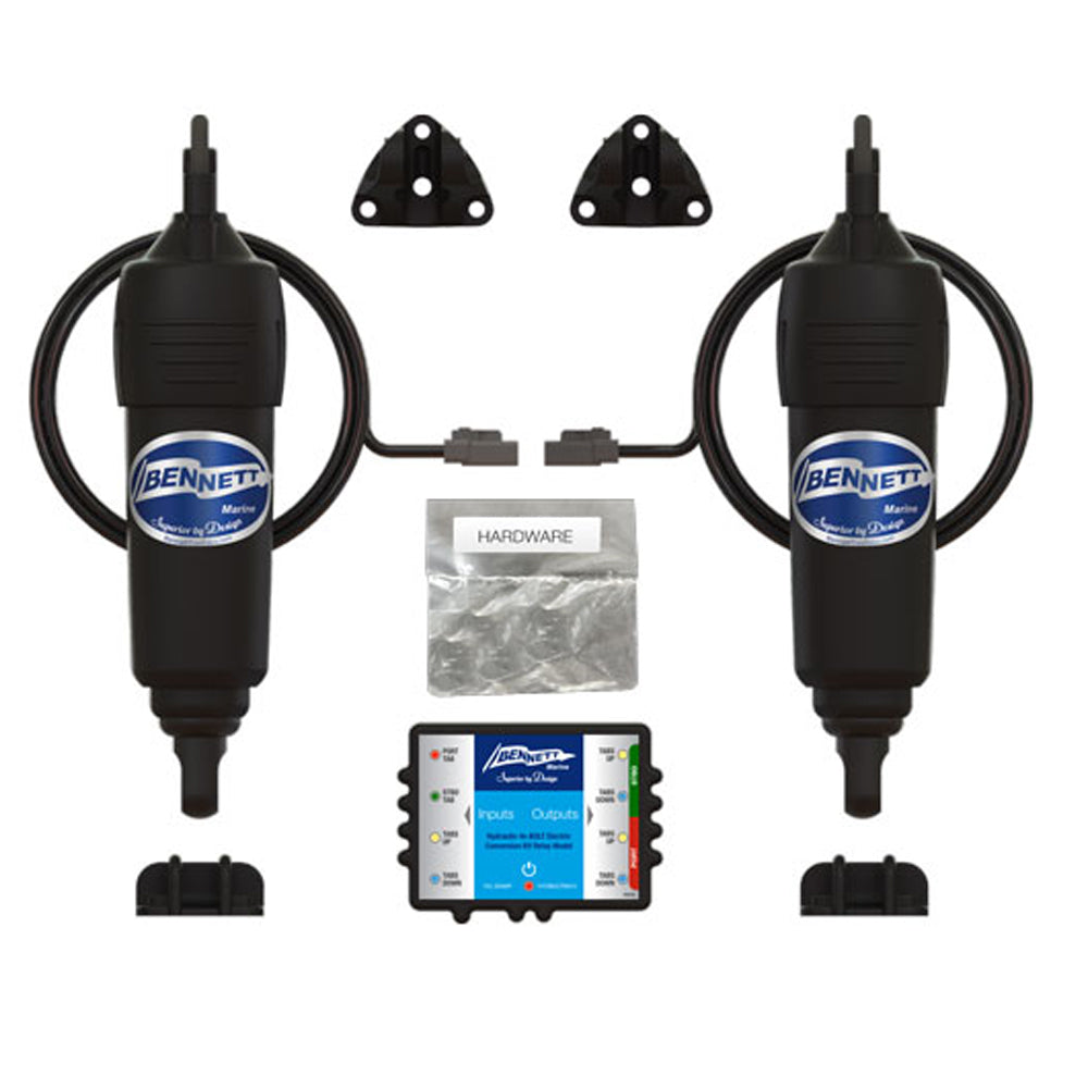 Bennett Hydraulic to BOLT Electric Conversion Kit [HYDBOLTCON] | Trim Tabs by Bennett Marine 