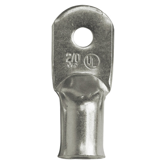 Ancor Heavy Duty 2 AWG 1/4" Tinned Lug - 25-Pack [242264] | Terminals by Ancor 