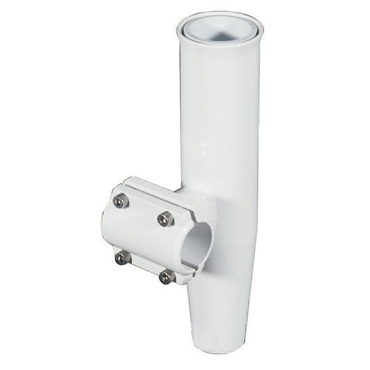 Lee's Clamp-On Rod Holder - White Aluminum - Horizontal Mount - Fits 1.660" O.D. Pipe [RA5203WH] | Rod Holders by Lee's Tackle 
