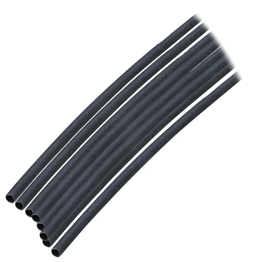 Ancor Adhesive Lined Heat Shrink Tubing (ALT) - 1/8" x 12" - 10-Pack - Black [301124] | Wire Management by Ancor 