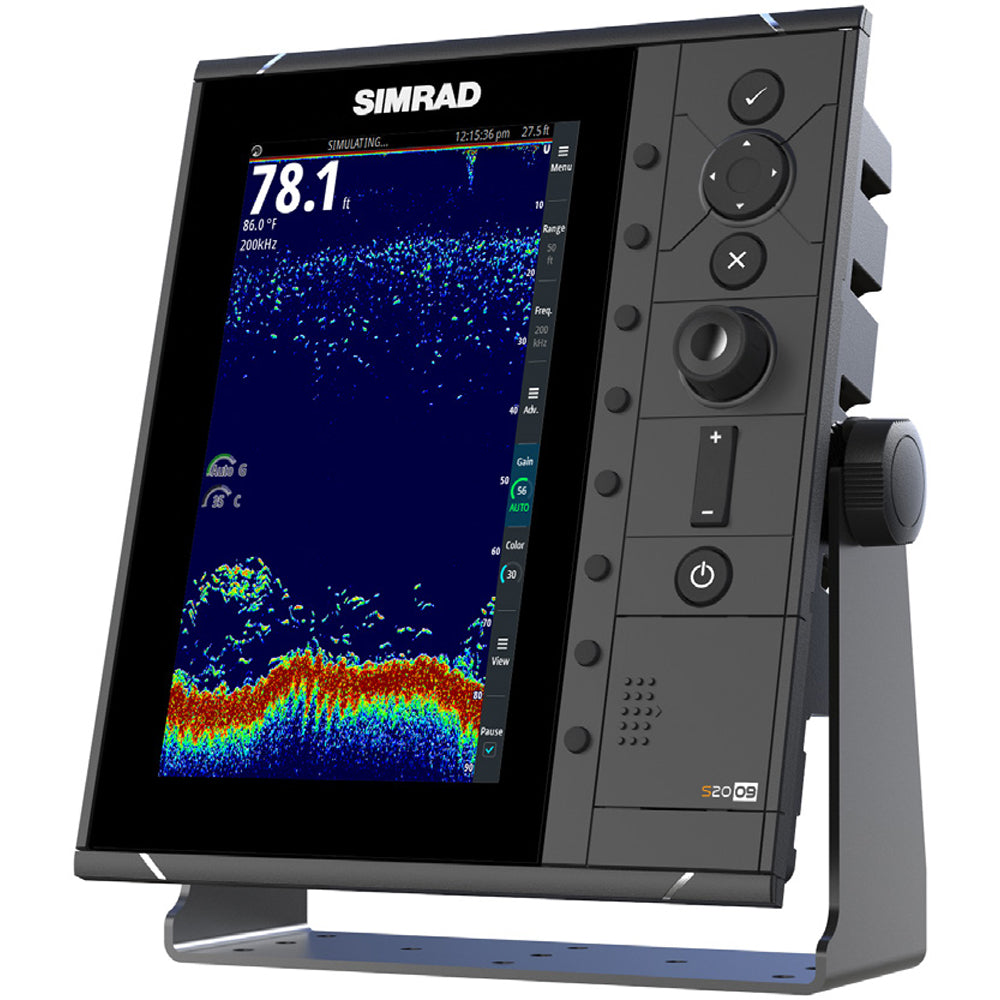 Simrad S2009 9" Fishfinder w/Broadband Sounder Module & CHIRP Technology [000-12185-001] | Fishfinder Only by Simrad 