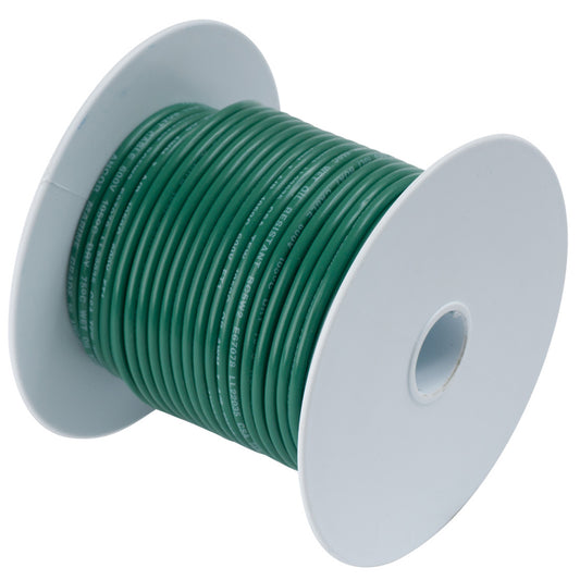 Ancor Green 18 AWG Tinned Copper Wire - 35' [180303] | Wire by Ancor 