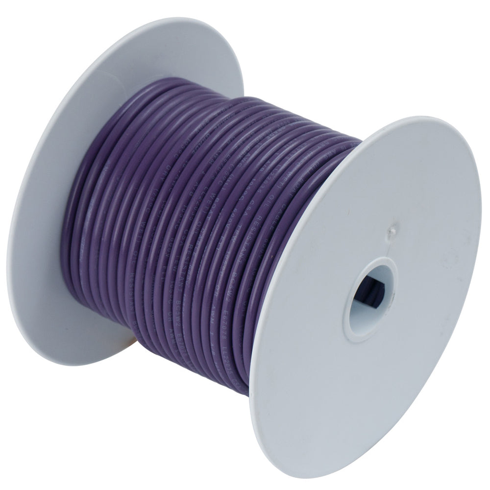 Ancor Purple 18 AWG Tinned Copper Wire - 100' [100710] | Wire by Ancor 