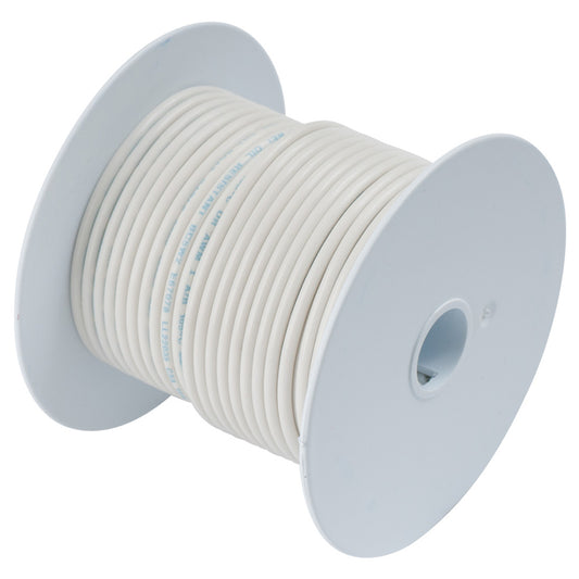 Ancor White 18 AWG Tinned Copper Wire - 35' [180903] | Wire by Ancor 