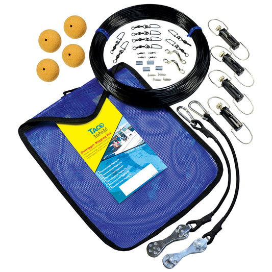 TACO Premium Mono Double Rigging Kit [RK-0002MP] | Outrigger Accessories by TACO Marine 