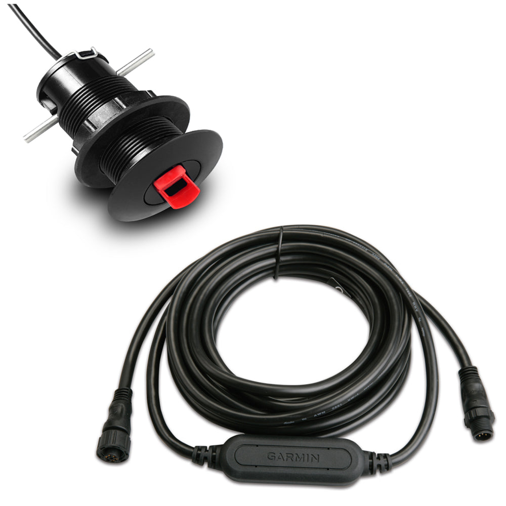 Garmin GST 43 Thru-Hull Speed/Temperature Transducer w/GST 10 Bundle [010-04284-00] | Transducers by Garmin 