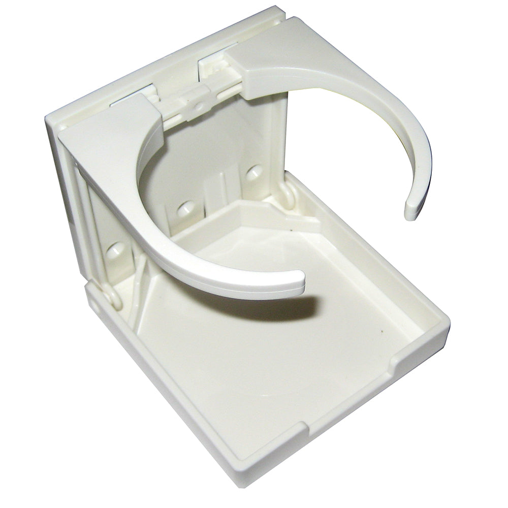 Whitecap Folding Drink Holder - White Nylon [S-5086P] | Deck / Galley by Whitecap 