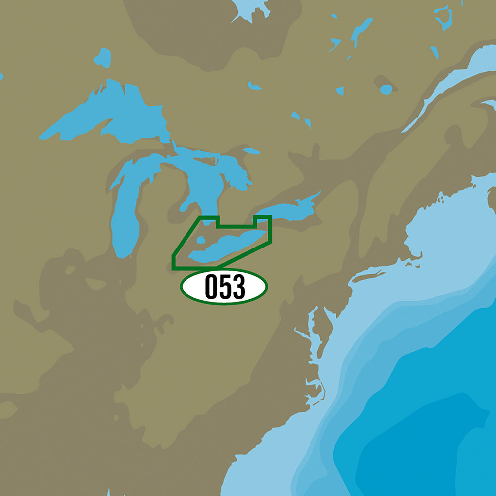 C-MAP MAX NA-M053/SD - Lake Erie & Lake St. Clair Bathymetric SD Format [NA-M053/SD] | C-Map Max by C-MAP 