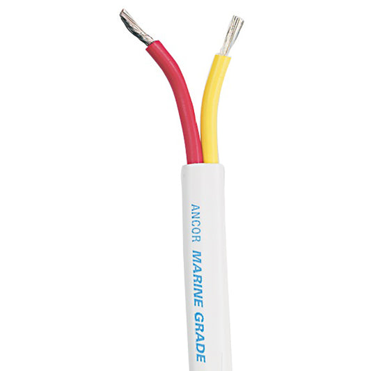 Ancor Safety Duplex Cable - 14/2 AWG - Red/Yellow - Flat - 1,000' [124599] | Wire by Ancor 