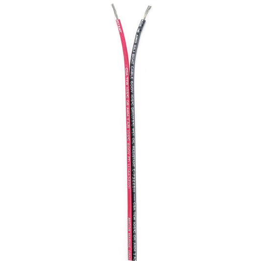 Ancor Ribbon Bonded Cable - 16/2 AWG - Red/Black - Flat - 100' [153110] | Wire by Ancor 