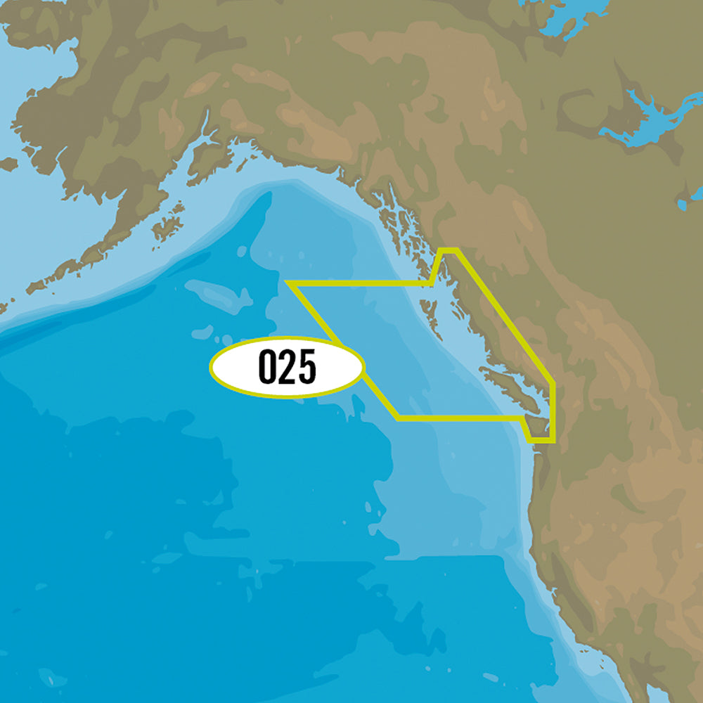 C-MAP 4D NA-D025 - Canada West Including Puget Sound [NA-D025] | C-Map 4D by C-MAP 