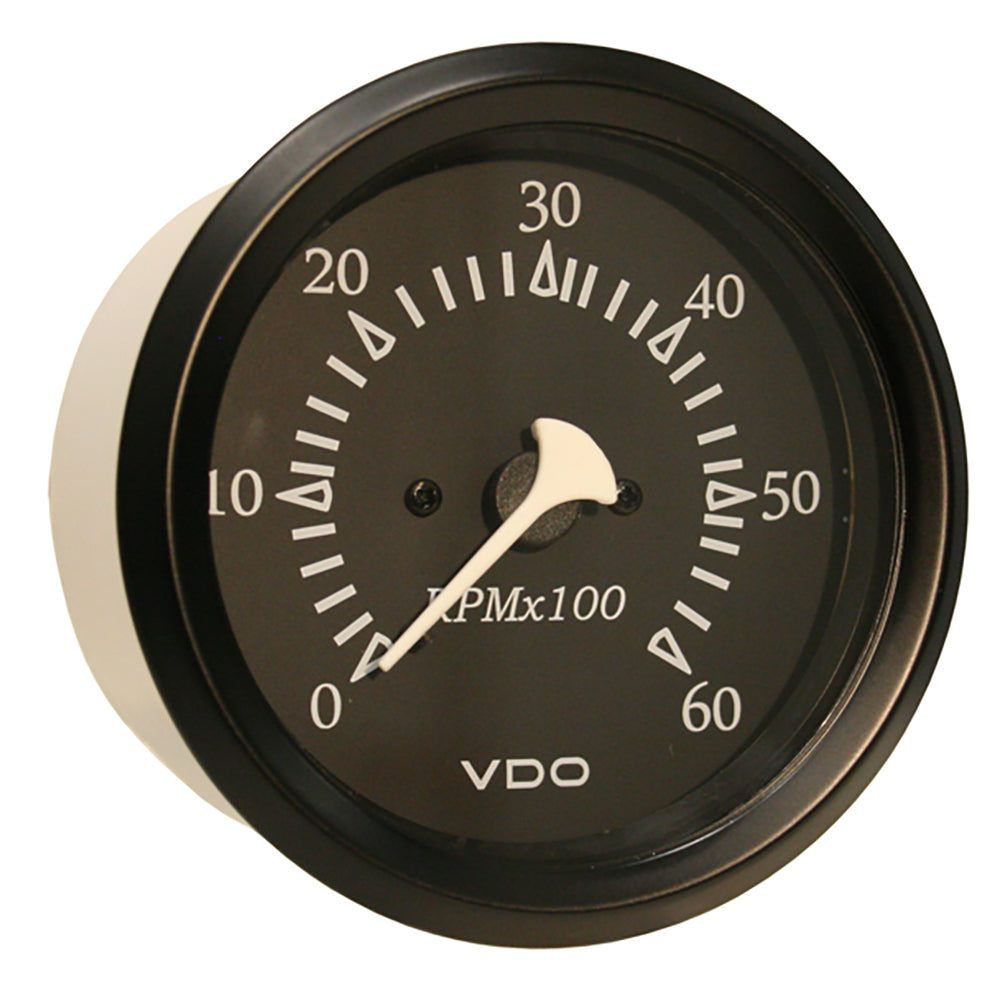 VDO Cockpit Marine 85mm (3-3/8") Sterndrive Tachometer - Black Dial/Bezel [333-11798] | Gauges by VDO 