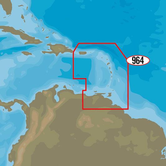 C-MAP 4D NA-D964 - Puerto Rico to Rio Orinoco Local [NA-D964] | C-Map 4D by C-MAP 