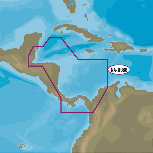 C-MAP 4D NA-D966 - Belize to Panama Local [NA-D966] | C-Map 4D by C-MAP 