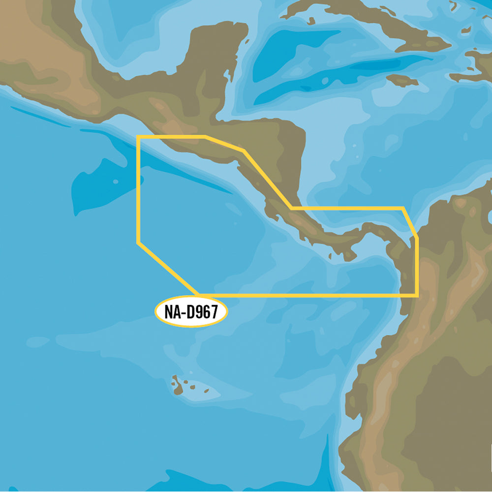 C-MAP 4D NA-D967 - Panama to Guatemala Local [NA-D967] | C-Map 4D by C-MAP 