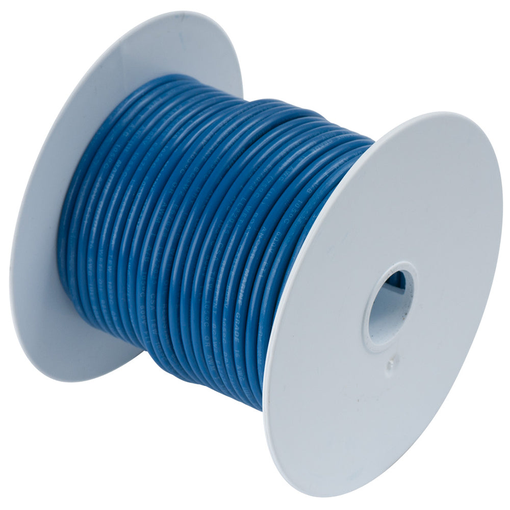 Ancor Dark Blue 12 AWG Tinned Copper Wire - 25' [106102] | Wire by Ancor 