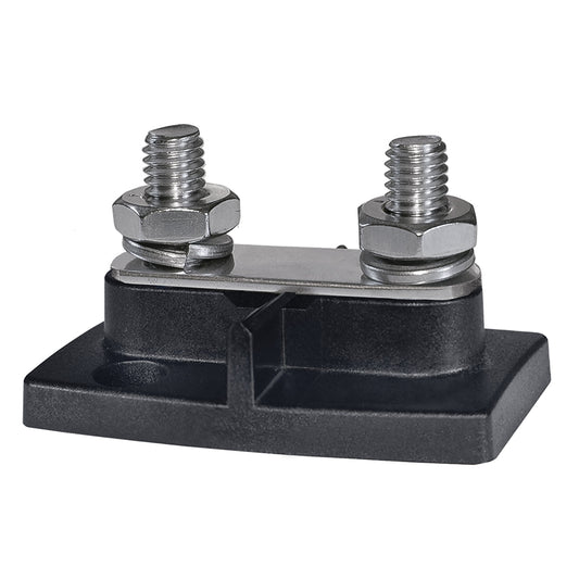 Blue Sea 2020 PowerBar Dual BusBar - Two 3/8"-16 Studs [2020] | Busbars, Connectors & Insulators by Blue Sea Systems 