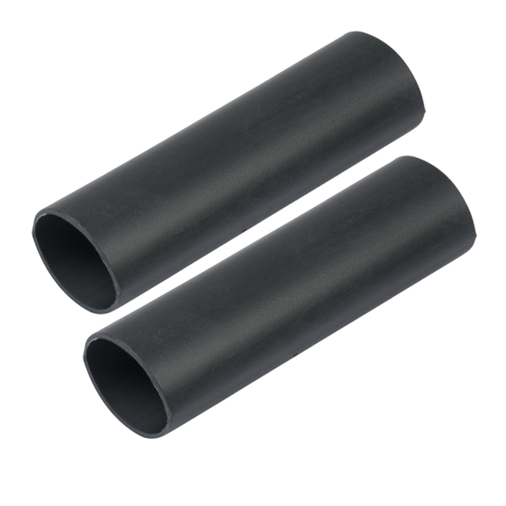 Ancor Heavy Wall Heat Shrink Tubing - 1" x 12" - 2-Pack - Black [327124] | Wire Management by Ancor 