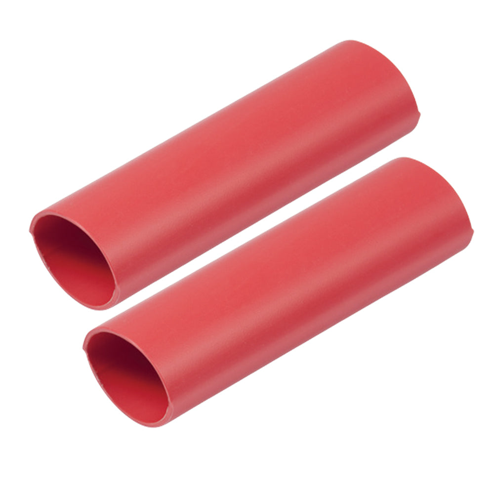 Ancor Heavy Wall Heat Shrink Tubing - 1" x 12" - 2-Pack - Red [327624] | Wire Management by Ancor 