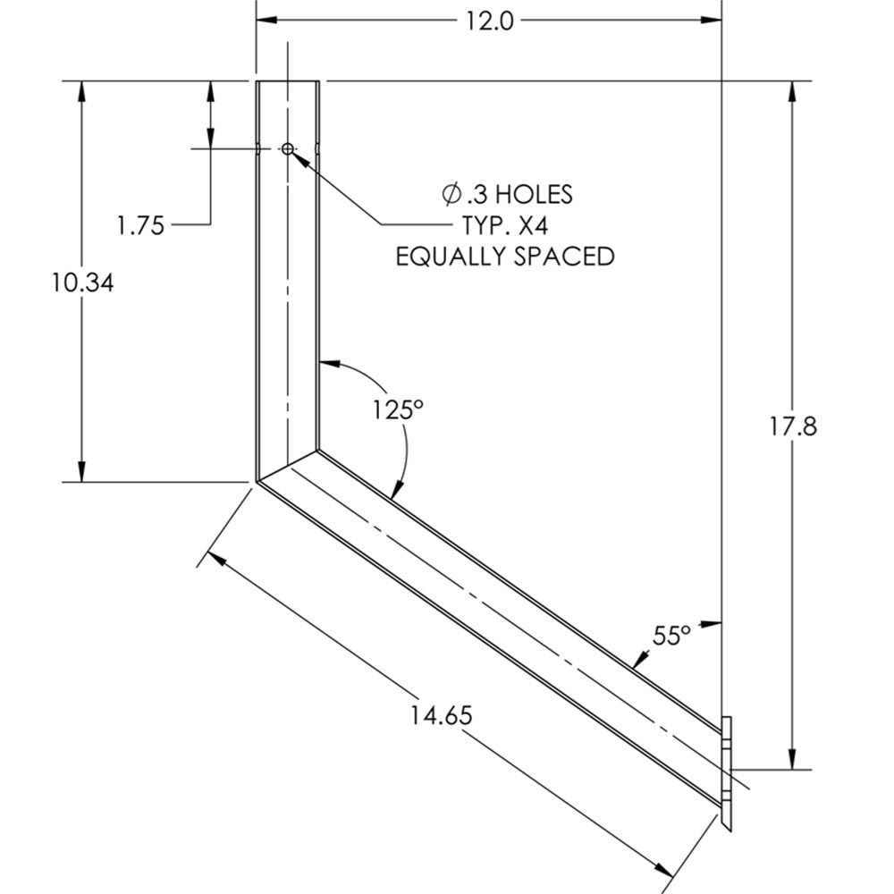 TACO Stainless Steel Table Column [F16-0005A] | Pedestals by TACO Marine 