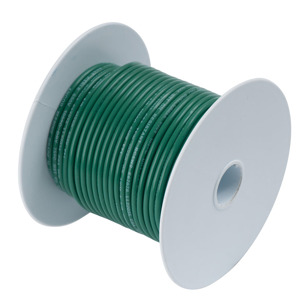 Ancor Green 8 AWG Tinned Copper Wire - 25' [111302] | Wire by Ancor 