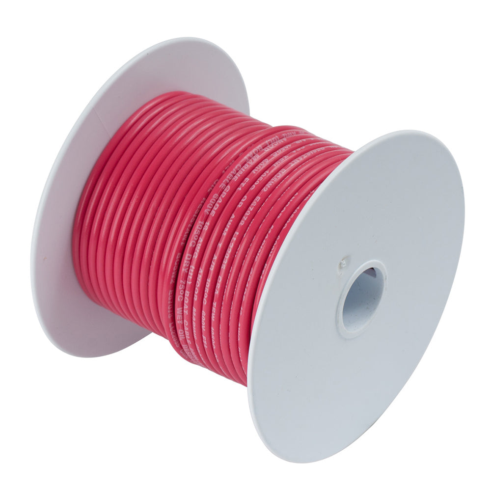 Ancor Red 8 AWG Tinned Copper Wire - 50' [111505] | Wire by Ancor 