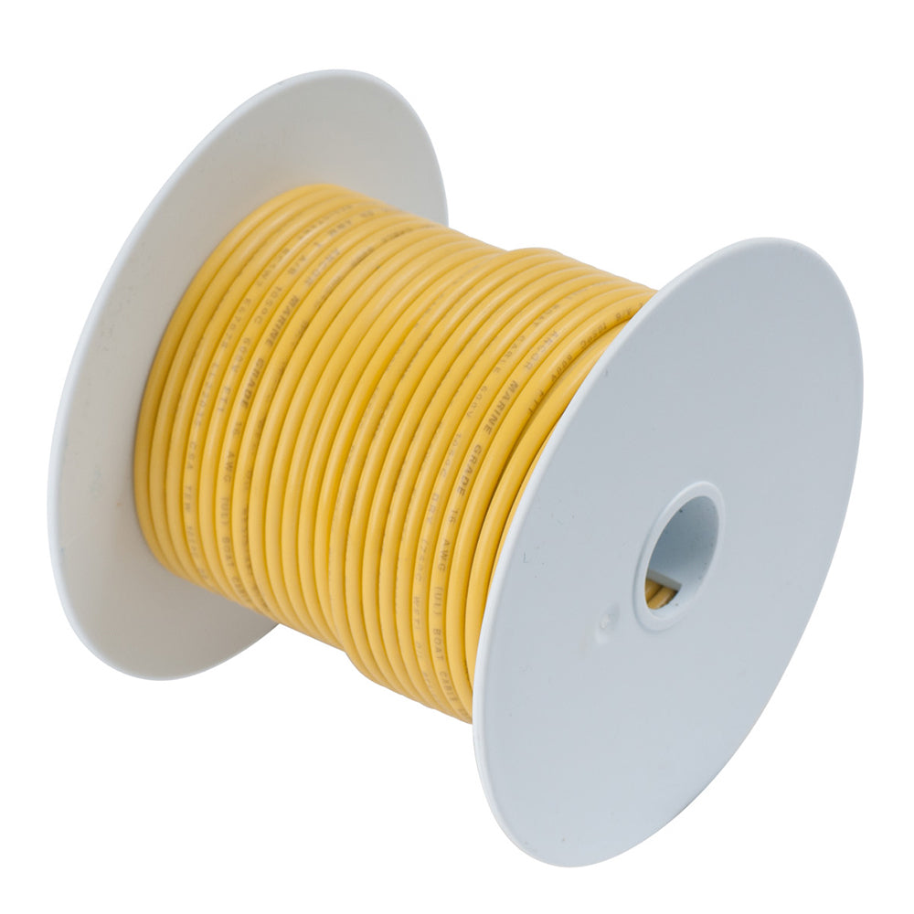 Ancor Yellow 8 AWG Tinned Copper Wire - 50' [111905] | Wire by Ancor 