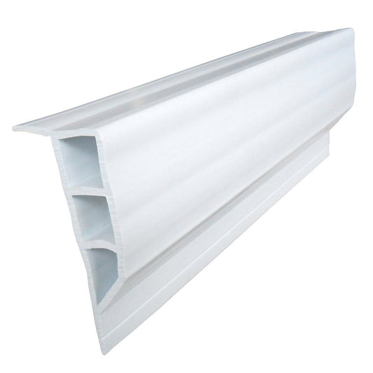 Dock Edge Standard PVC Full Face Profile - 16' Roll - White [1160-F] | Bumpers/Guards by Dock Edge 