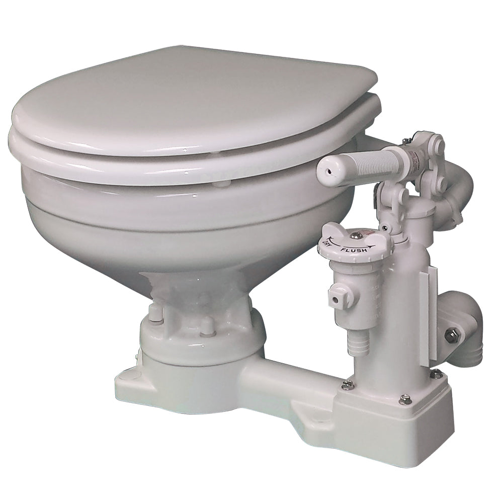 Raritan PH Superflush Toilet w/Soft-Close Lid [P101] | Marine Sanitation by Raritan 