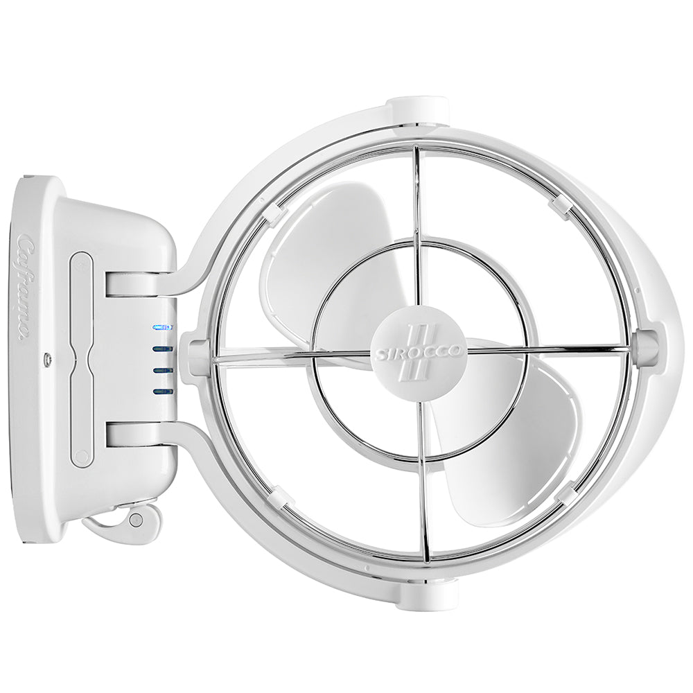 SEEKR by Caframo Sirocco II 3-Speed 7" Gimbal Fan - White - 12-24V [7010CAWBX] | Fans by SEEKR by Caframo 