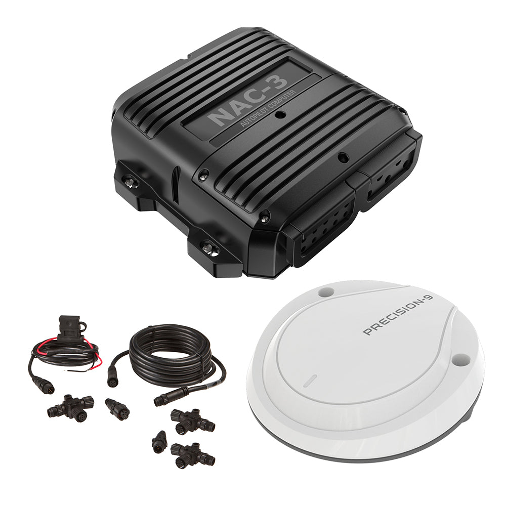 Simrad NAC-3 VRF Core Pack - NAC-3, Precision-9 & N2k Starter Kit [000-13338-001] | Autopilots by Simrad 